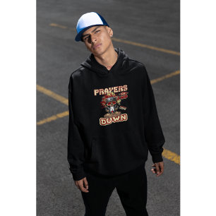 Prayers Go Up Christian Faith Hoodie