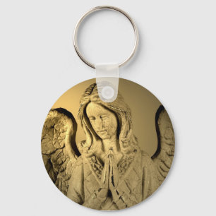 Praying Angel Key Ring