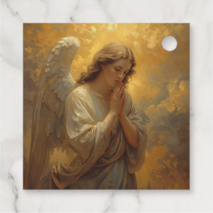 Praying Angel - Religious Occasions  Favour Tags