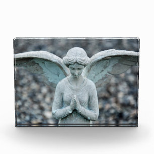 Praying Angel Statue photograph, Photo Block