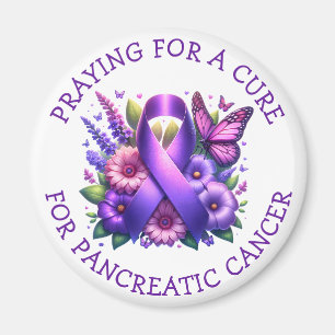 Praying for a Cure for Pancreatic Cancer Magnet