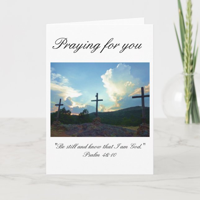Praying for you card (Front)
