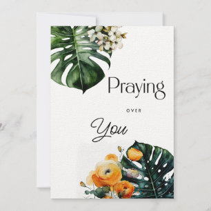 Praying For You Greeting Card