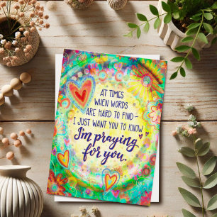“Praying for you” Inspirivity Card