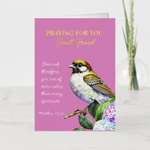 Praying For You Sweet Friend Foil Greeting Card