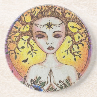 Praying Girl Coaster