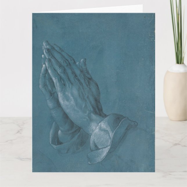 Praying Hands by Albrecht Durer Card (Front)