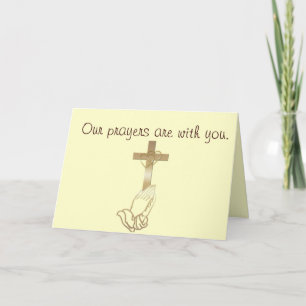Praying Hands Card