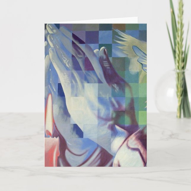 Praying Hands Card (Front)