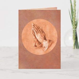 Praying Hands Card