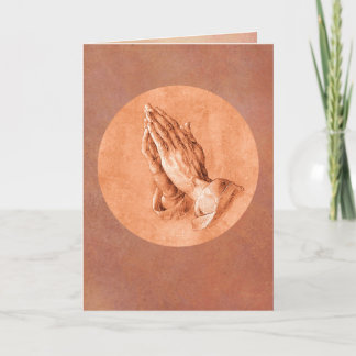 Praying Hands Card