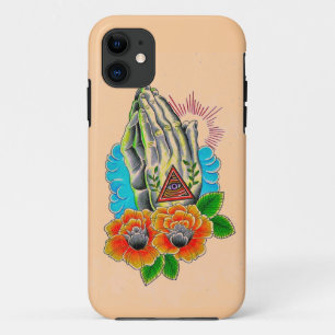 praying hands Case-Mate iPhone case