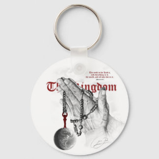 praying hands key ring