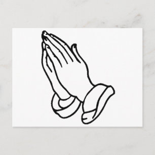 Praying Hands Postcard