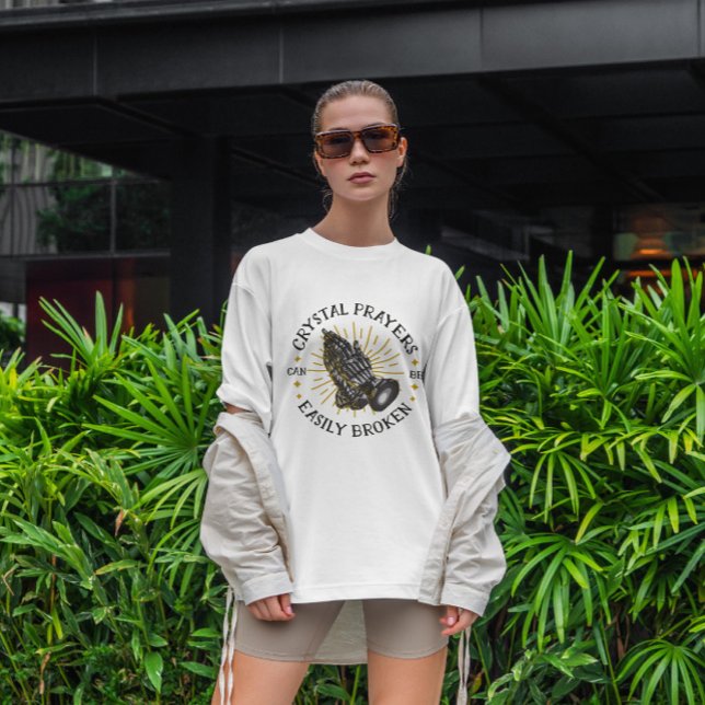 Praying Hands Quote  T-Shirt (Creator Uploaded)