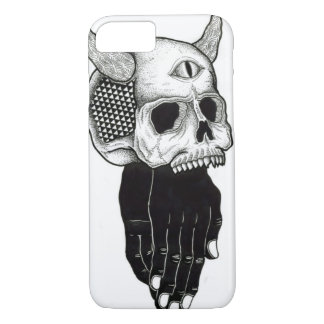 praying hands skull Case-Mate iPhone case