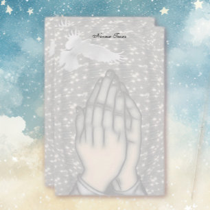 Praying Hands Stationery
