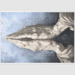 Praying Hands Whispers of the Soul Decoupage Tissue Paper
