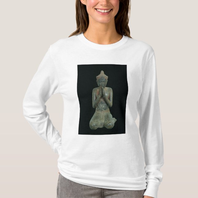 Praying kneeling figure T-Shirt (Front)