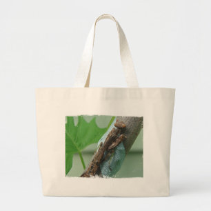 Praying Mantis Insect Large Tote Bag