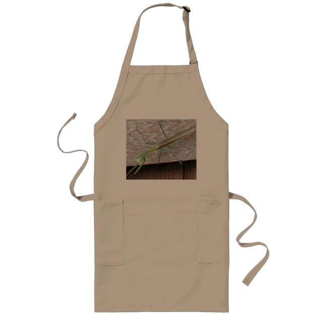Praying Mantis Long Apron (Front)