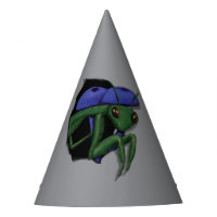 Praying Mantis Peeping Out Hole