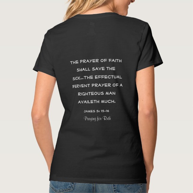 Praying Mother T-Shirt (Back)
