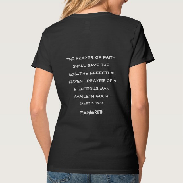 Praying Mother T-Shirt (Back)
