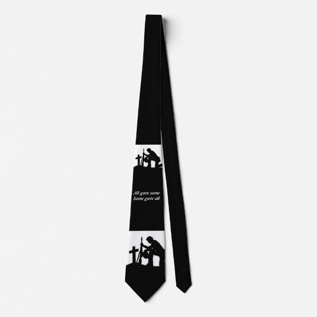 praying soler tie (Front)