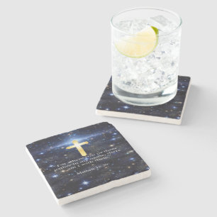 Praying Stone Coaster