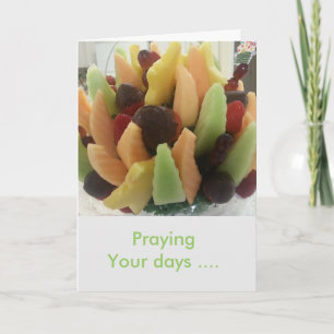 Praying Your Days Card