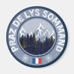 Praz De Lys Sommand Station de Ski Magnet