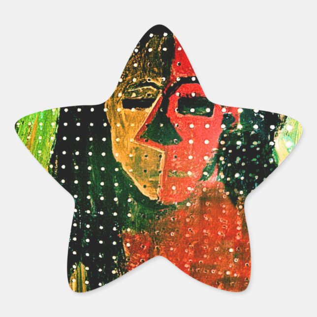 PRE DREAD PEG BOARD STAR STICKER (Front)