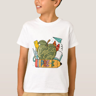 Pre-k Camo Back To School Gifts Teacher First Day T-Shirt