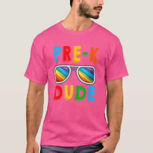 Pre K Dude Back To School First Day Of Preschool T-Shirt