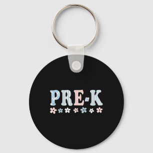 Pre-k First Day Of School Preschool Teacher Studen Key Ring