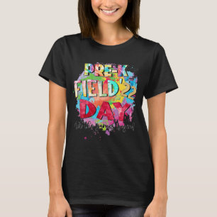 Pre-K Grade Field Day 2022 Let The Games Begin Kid T-Shirt