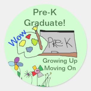Pre-K Graduate Stickers