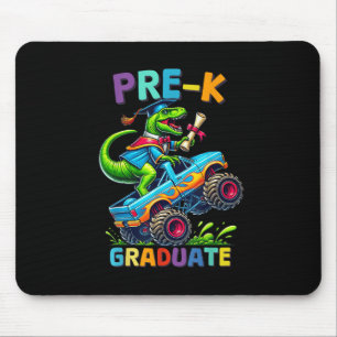 Pre-k Graduation Monster Truck Dinosaur Boys Kids Mouse Pad