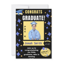 PRE-K GRADUATION PHOTO ANNOUNCEMENT 2025