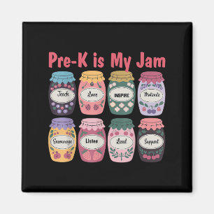Pre K Is My Jam Back To School Teacher Students Ki Magnet