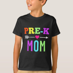 Pre k mum - awesome back to school mother T-Shirt