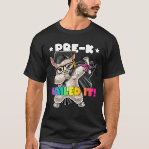 Pre-K Nailed It Dabbing Llama Graduation Gown Gift