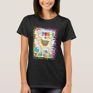 Pre-K No Prob-Llama Teacher Student First Day Of S T-Shirt