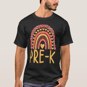 Pre K Pre Kindergarten Teacher Girls Boys Back To  T-Shirt