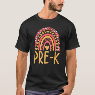 Pre K Pre Kindergarten Teacher Girls Boys Back To T-Shirt