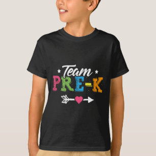 Pre-k Preschool Teacher Student Back To School T-Shirt
