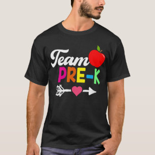 Pre-K Rainbow Squad Pre K Team T-Shirt