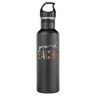 pre-k teacher  710 ml water bottle