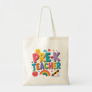 Pre-K Teacher Appreciation Gift Tote Bag